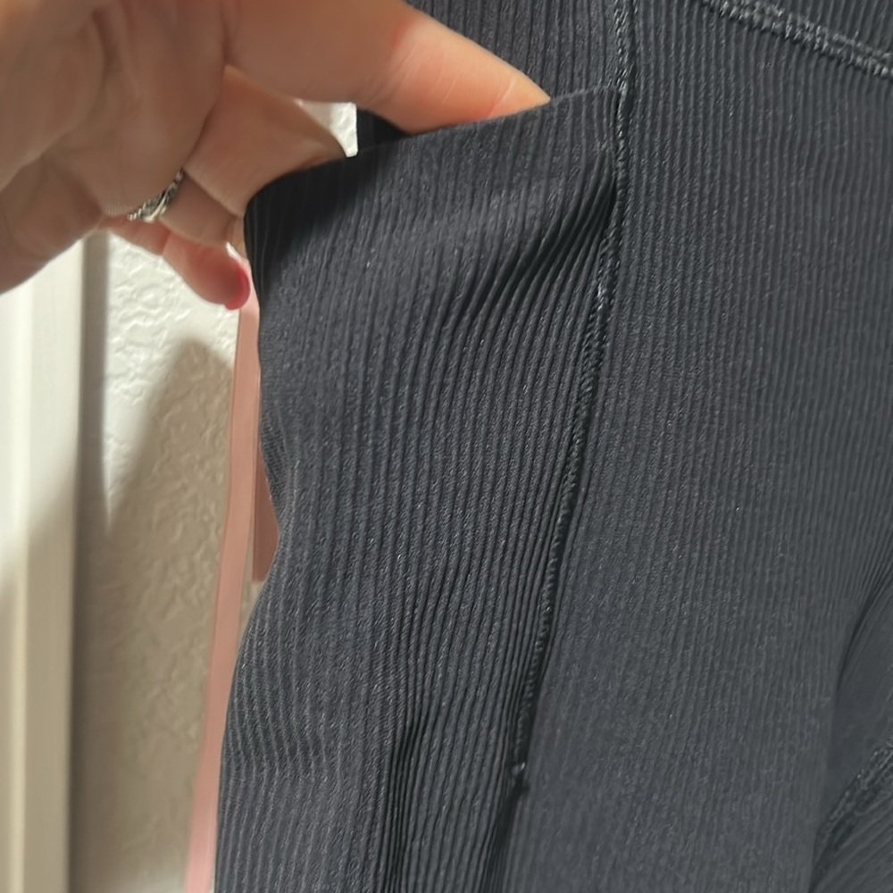 Athleta Classic Black Flare Leggings - Picture 6 of 8